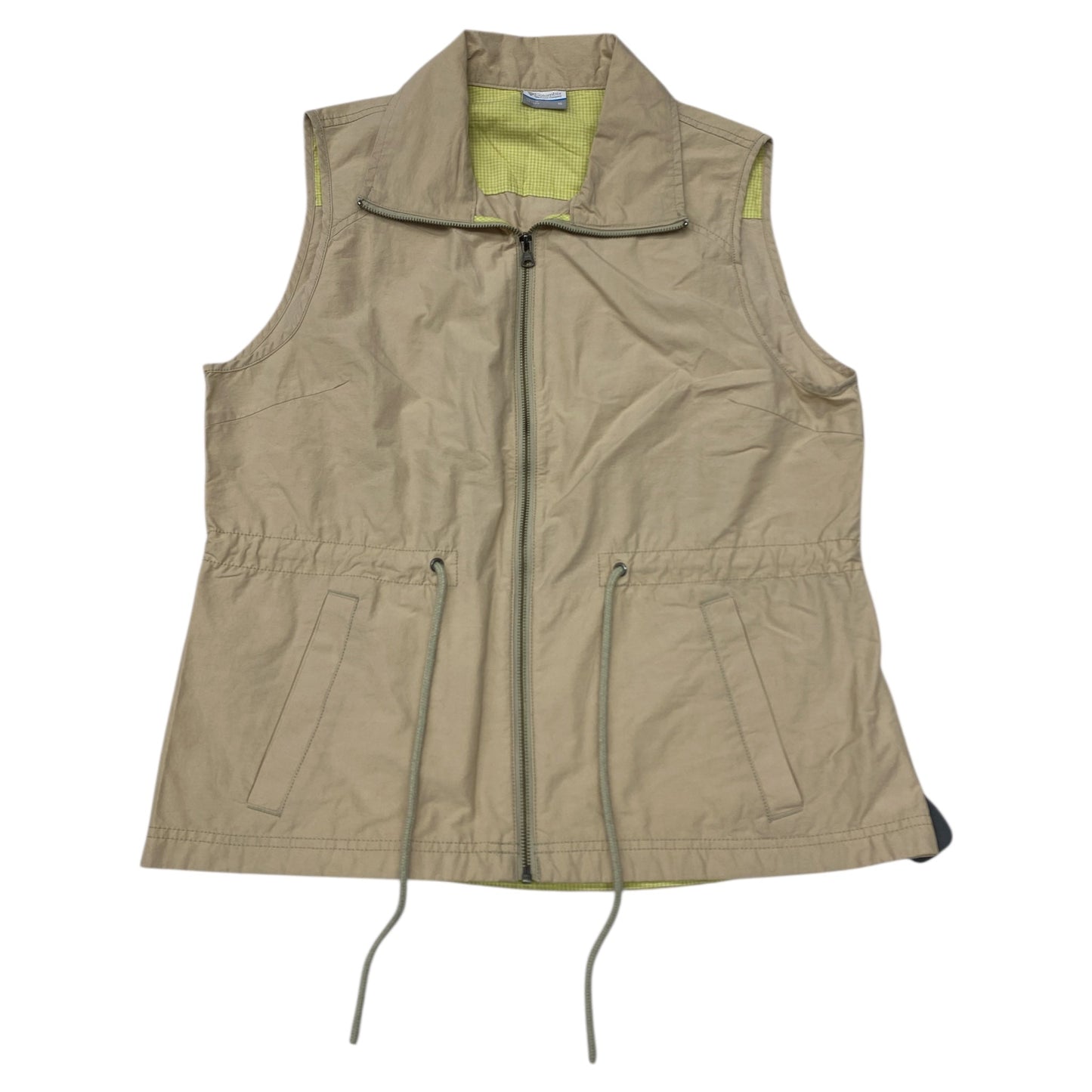 Vest Puffer & Quilted By Columbia In Tan, Size:Xl
