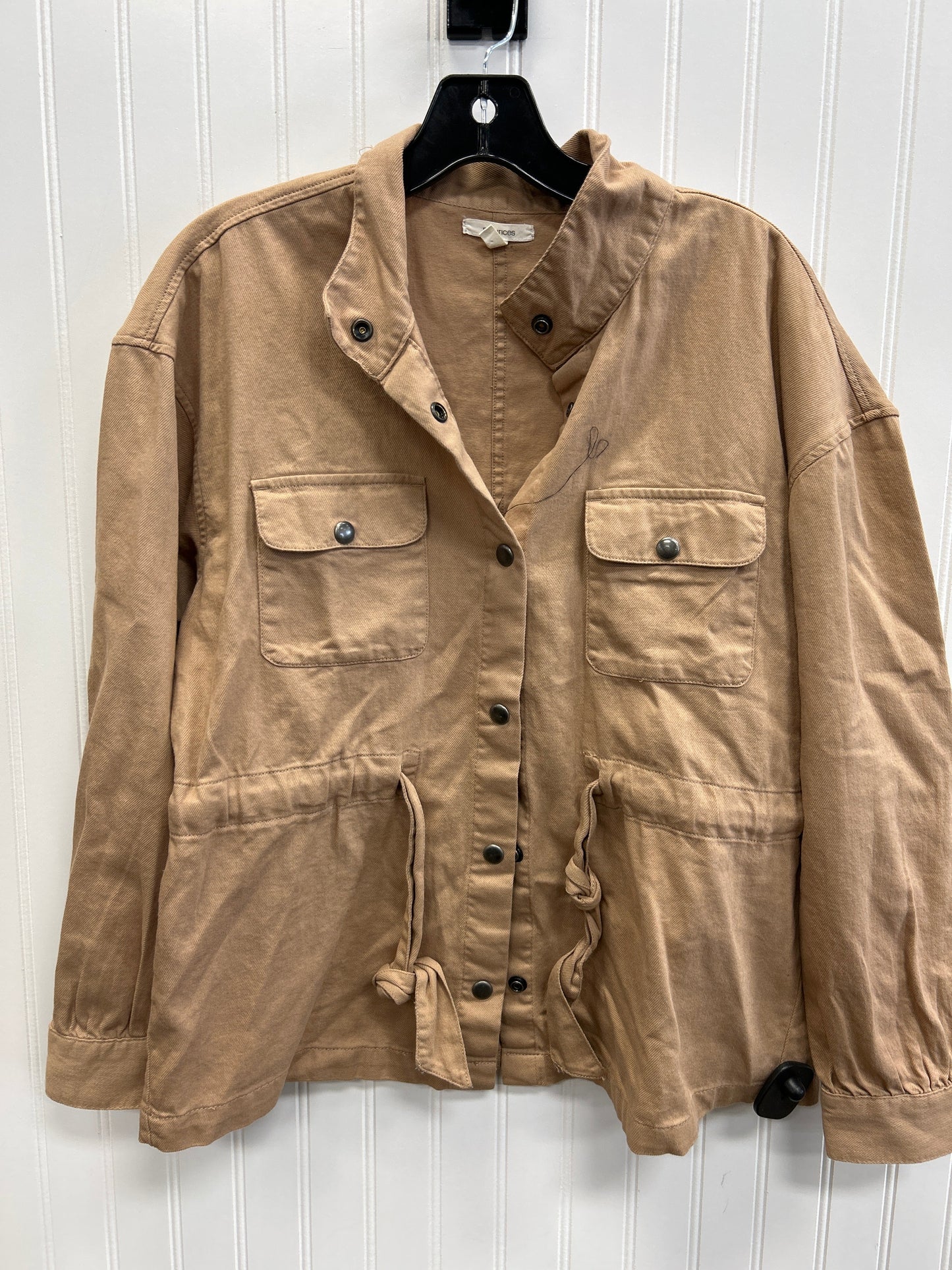 Top Ls By Maurices In Tan, Size:M