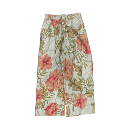Pants Linen By Joie In Floral Print, Size:S