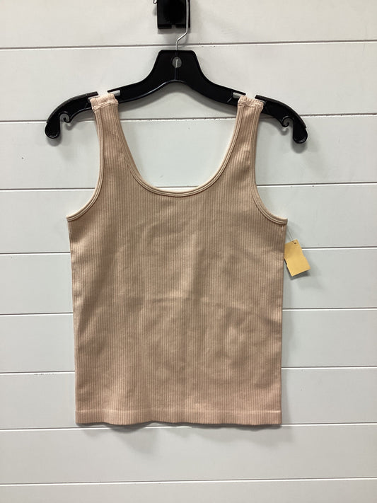 Tank Top By French Laundry In Tan, Size:L