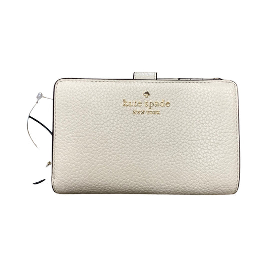 Wallet Designer By Kate Spade In Cream, Size:Medium