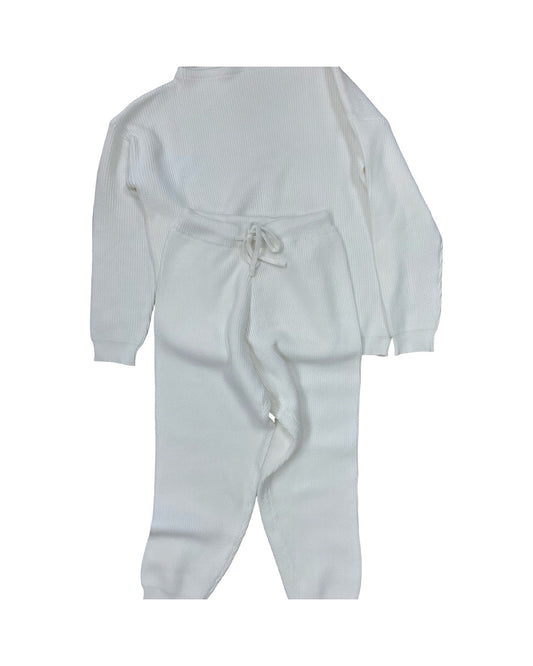 Lounge Set Pants By Clothes Mentor In White