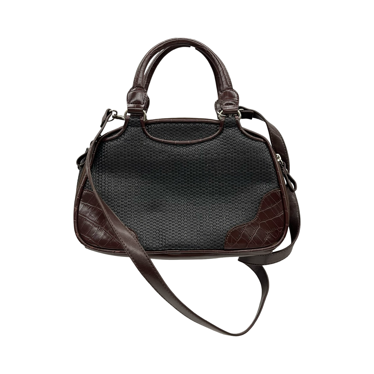 Handbag By Bueno In Black & Brown, Size:Medium
