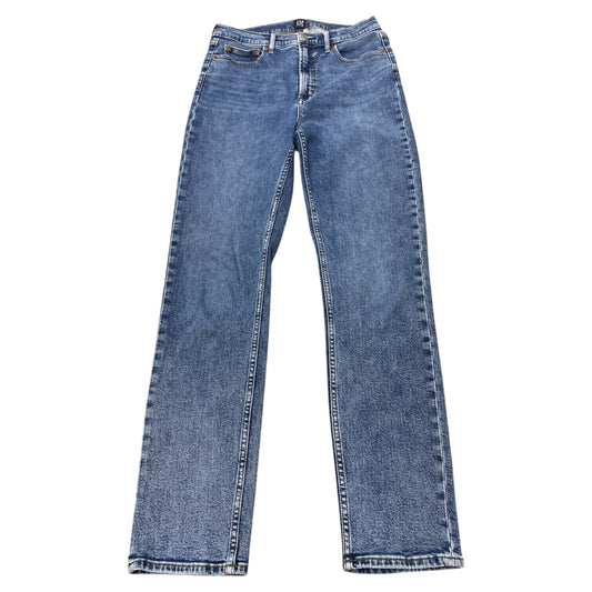 Jeans Straight By Gap In Blue Denim, Size:10L