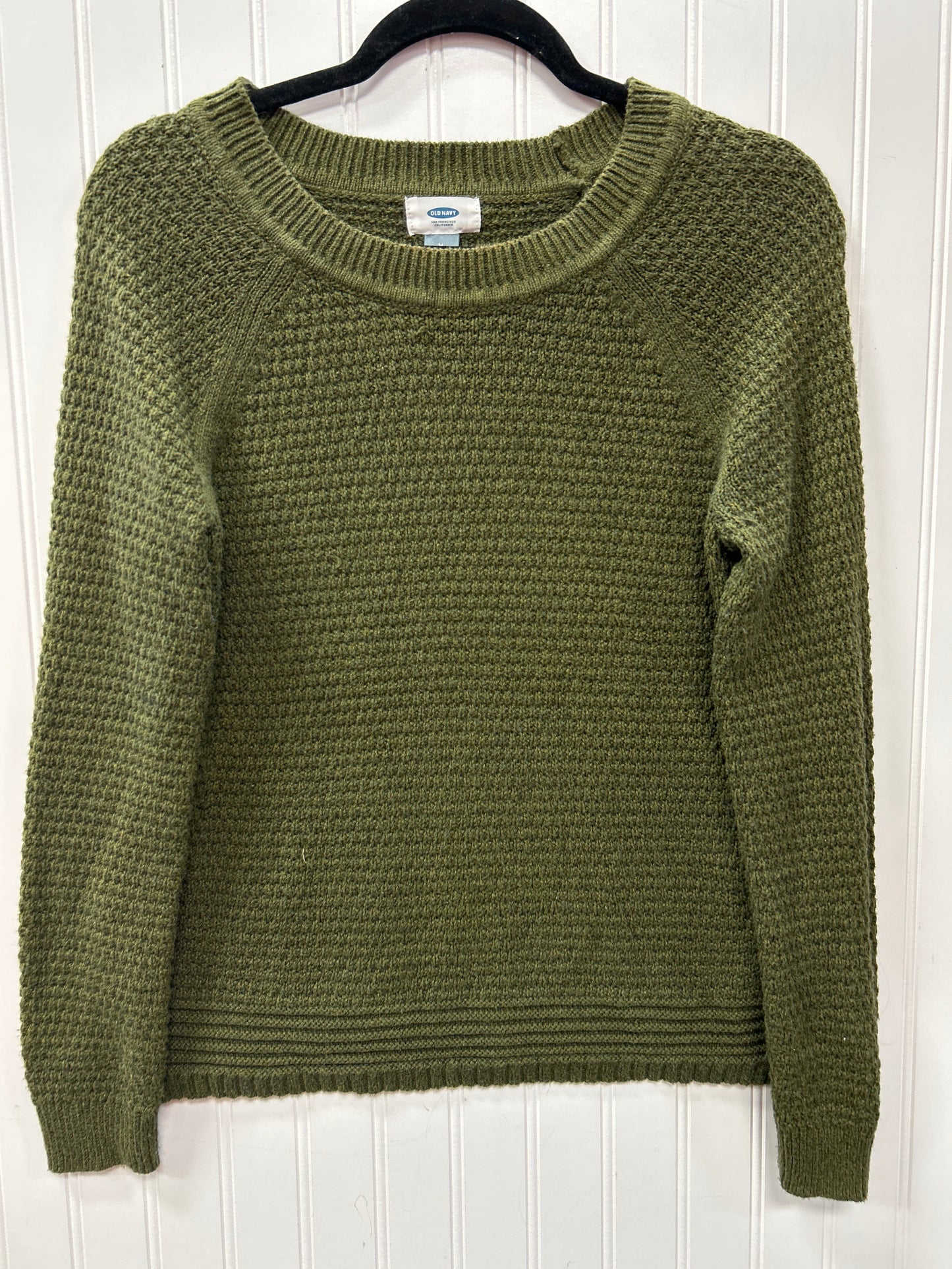 Sweater By Old Navy In Green, Size:M