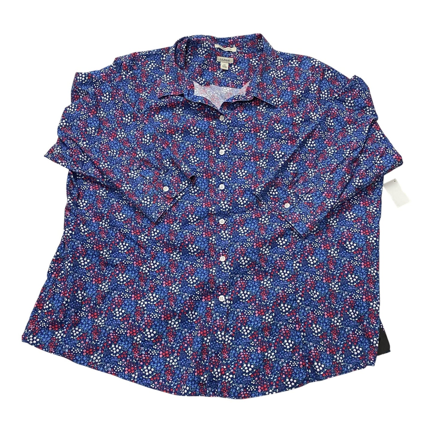 Top Ls By L.L. Bean In Floral Print, Size:3X