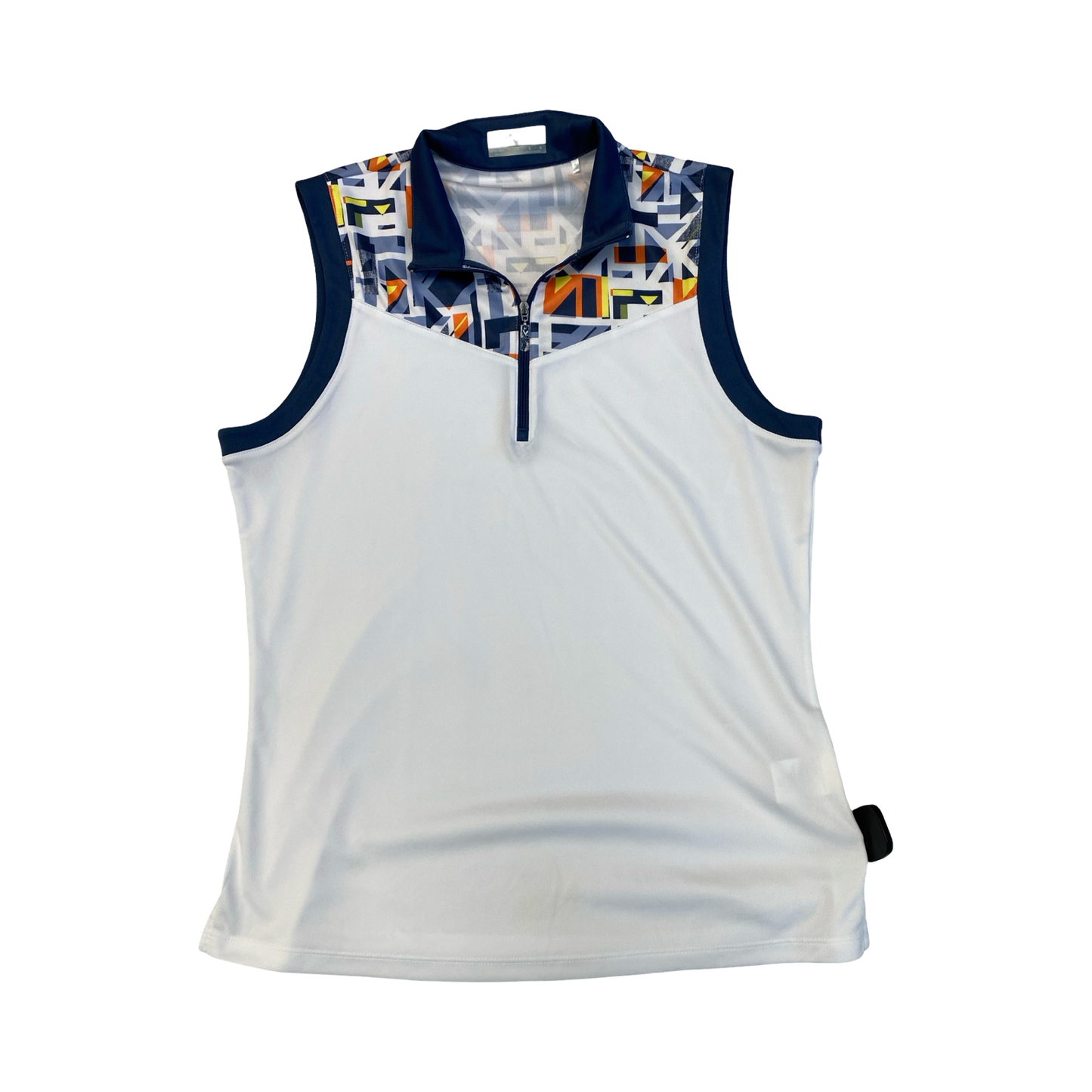 Athletic Tank Top By Callaway In White, Size:L