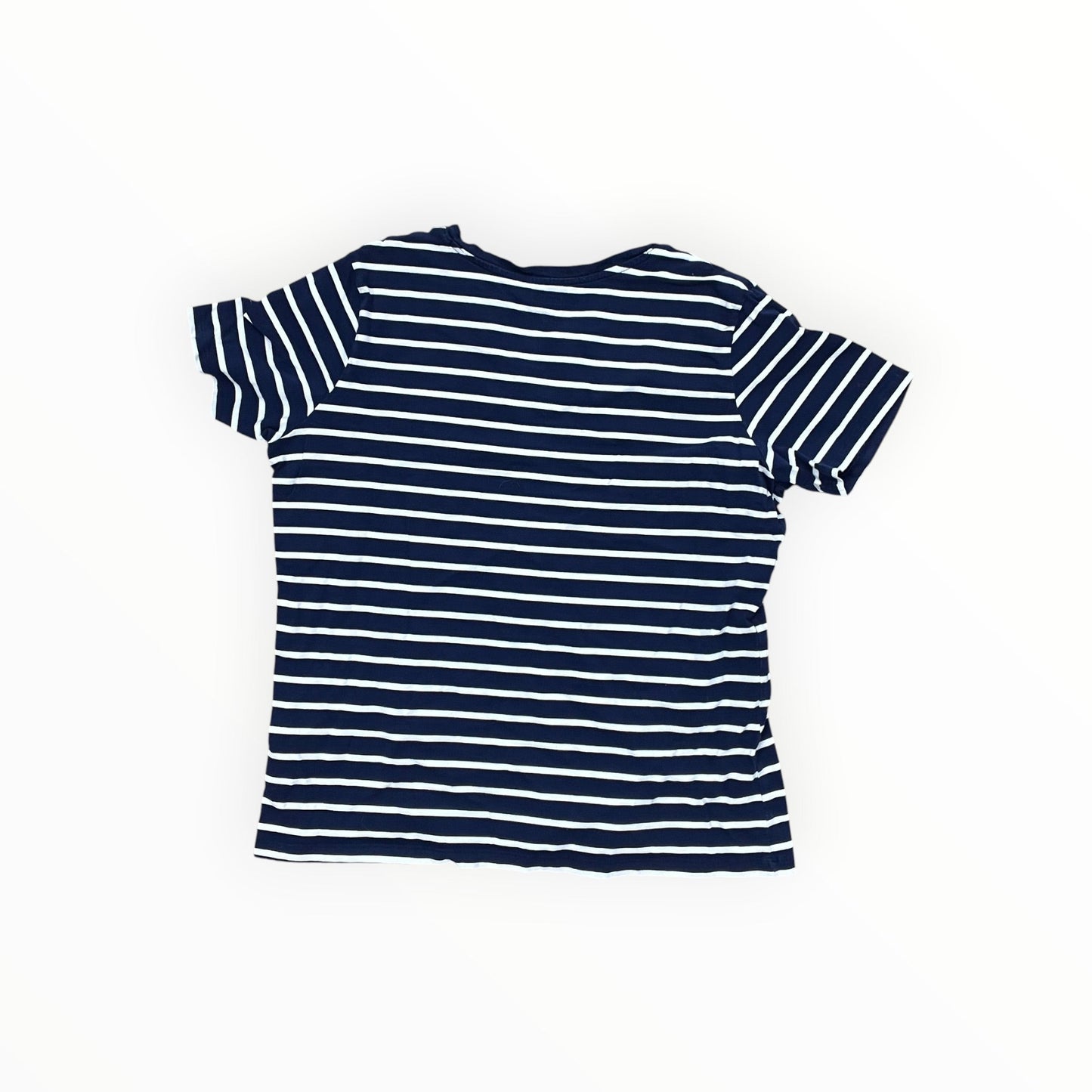 Top Ss By Lands End In Blue & White, Size:M
