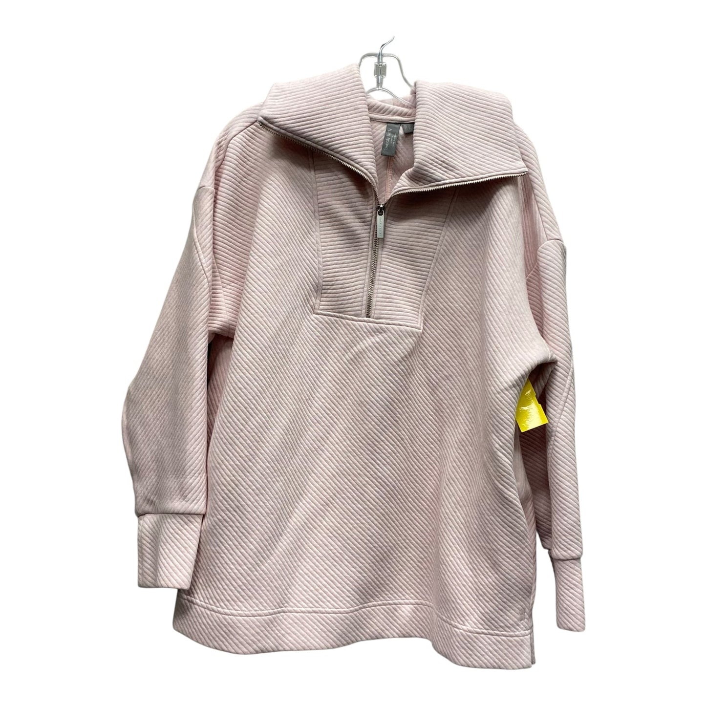Athletic Jacket By Sweaty Betty In Pink, Size:L