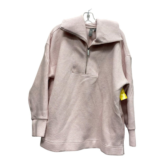 Athletic Jacket By Sweaty Betty In Pink, Size:L