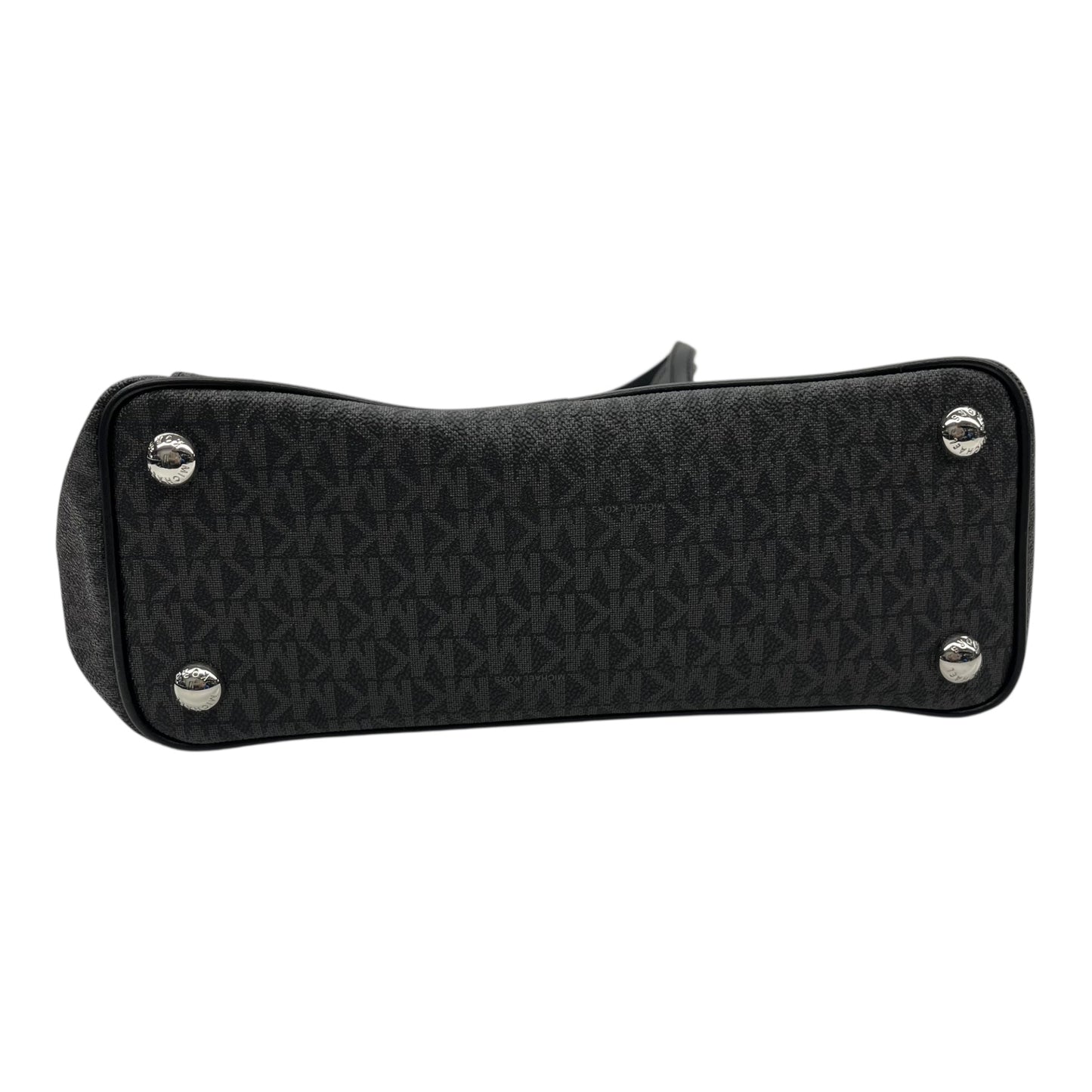 Tote Designer By Michael Kors In Black & Grey, Size:Medium