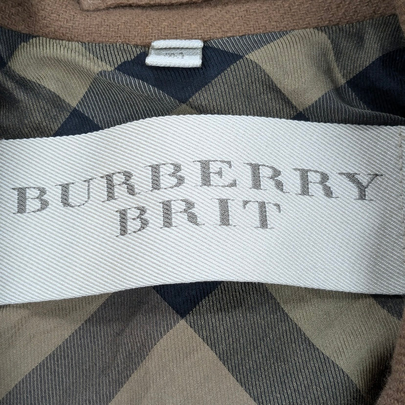 Jacket Luxury Designer By Burberry In Brown, Size: 2