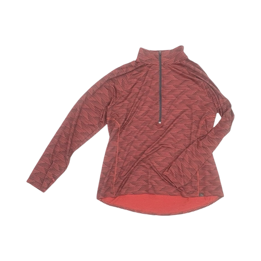 Athletic Top Ls Collar By L.L. Bean In Red, Size:L