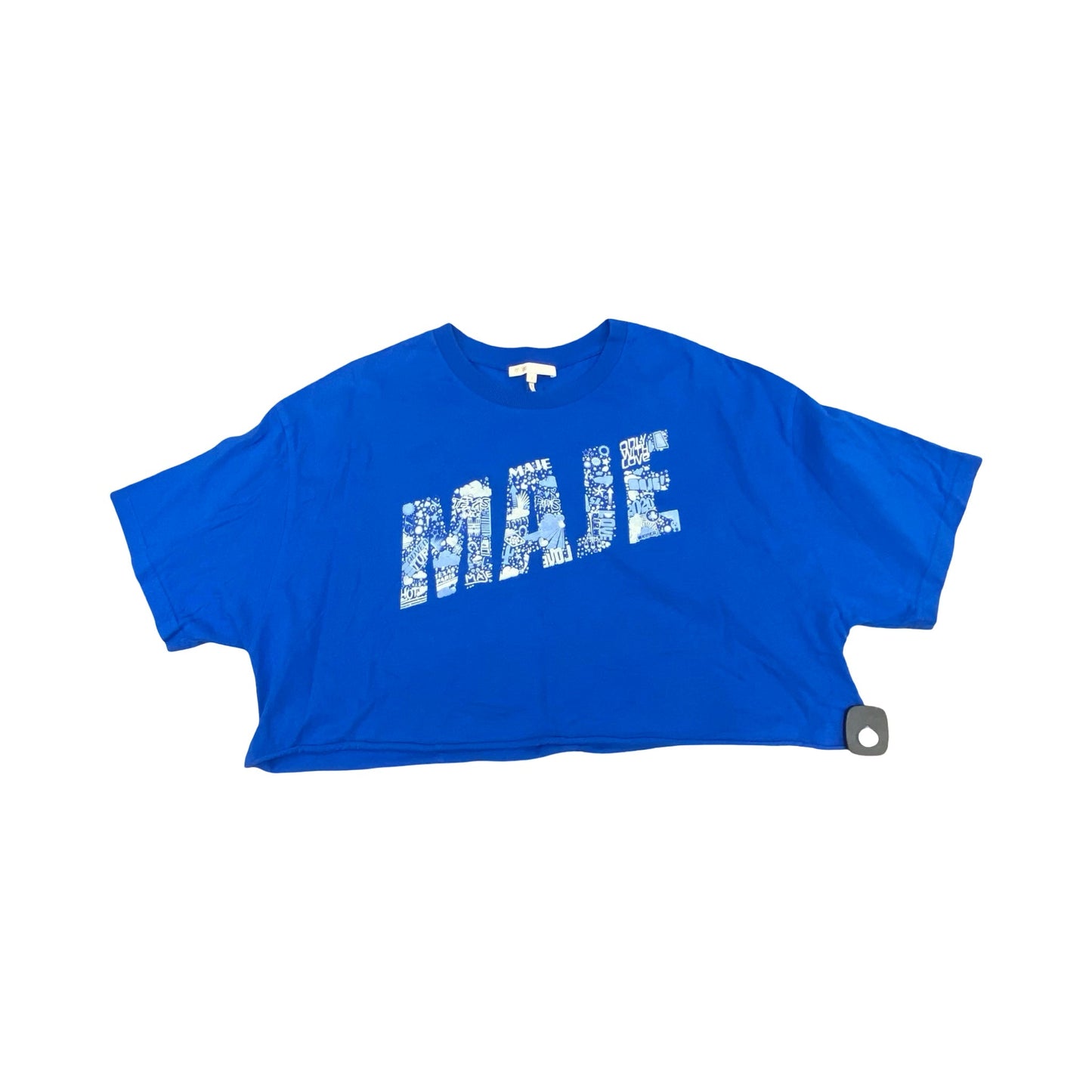 Top Ss Designer By Cma In Blue, Size:L