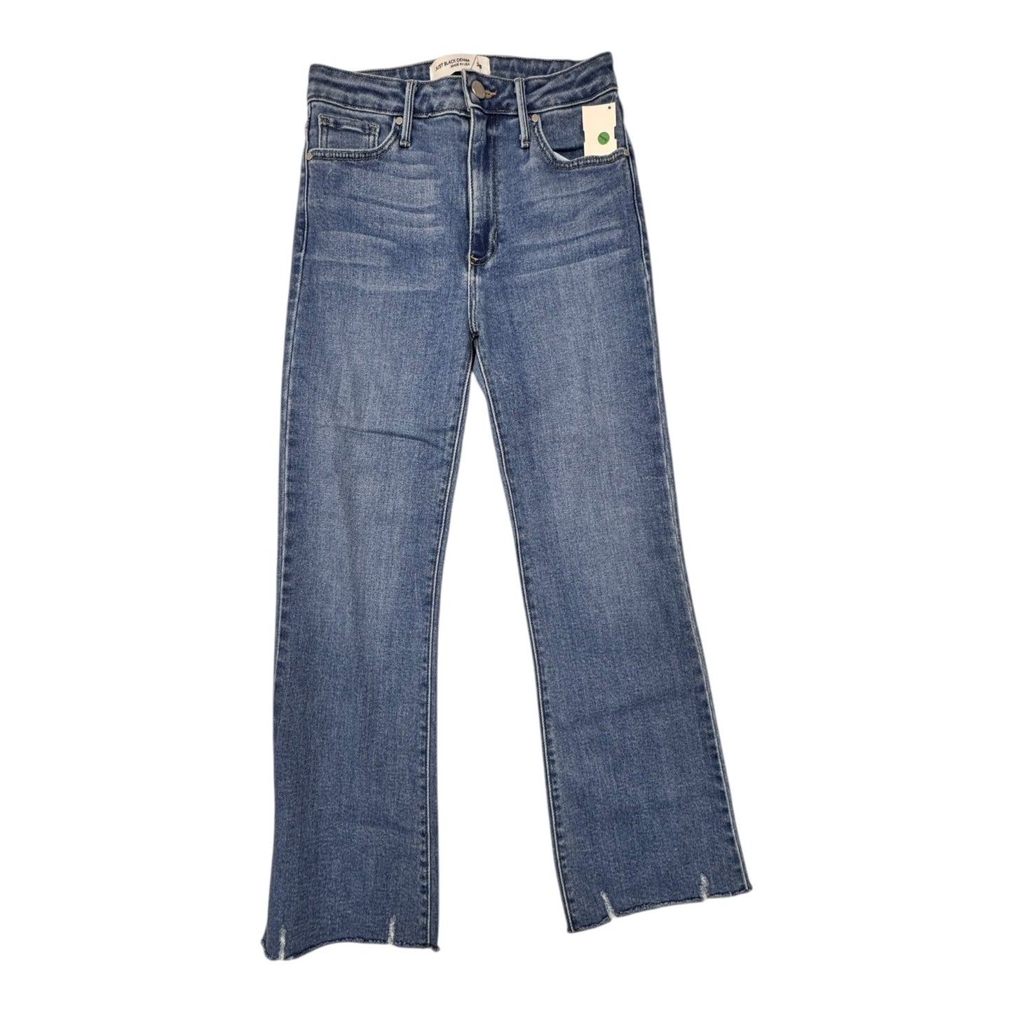 Jeans Boot Cut By Just Black In Blue, Size:6