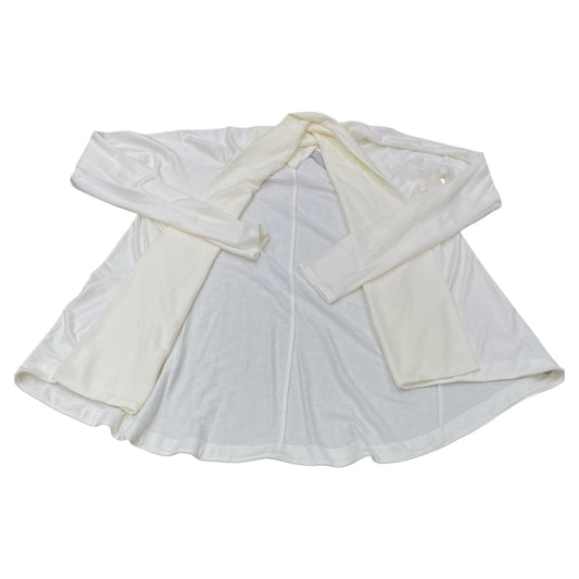 Athletic Cardigan By Athleta In Ivory, Size:S