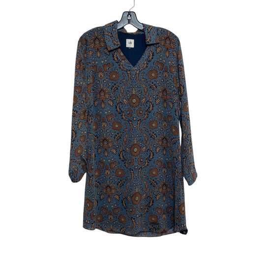 DRESS PARTY LONG by CABI in BLUE & BROWN, Size:S