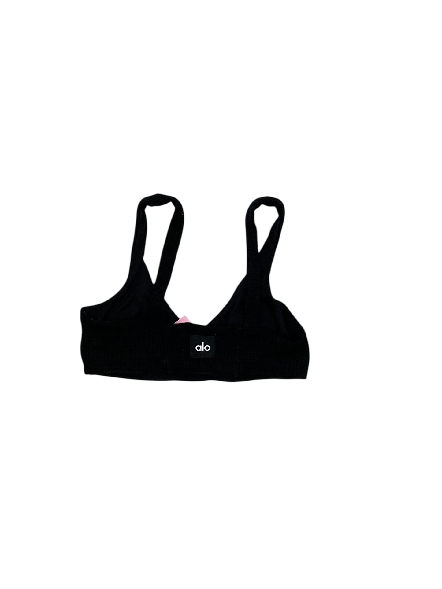 Athletic Bra By Alo In Black, Size:M