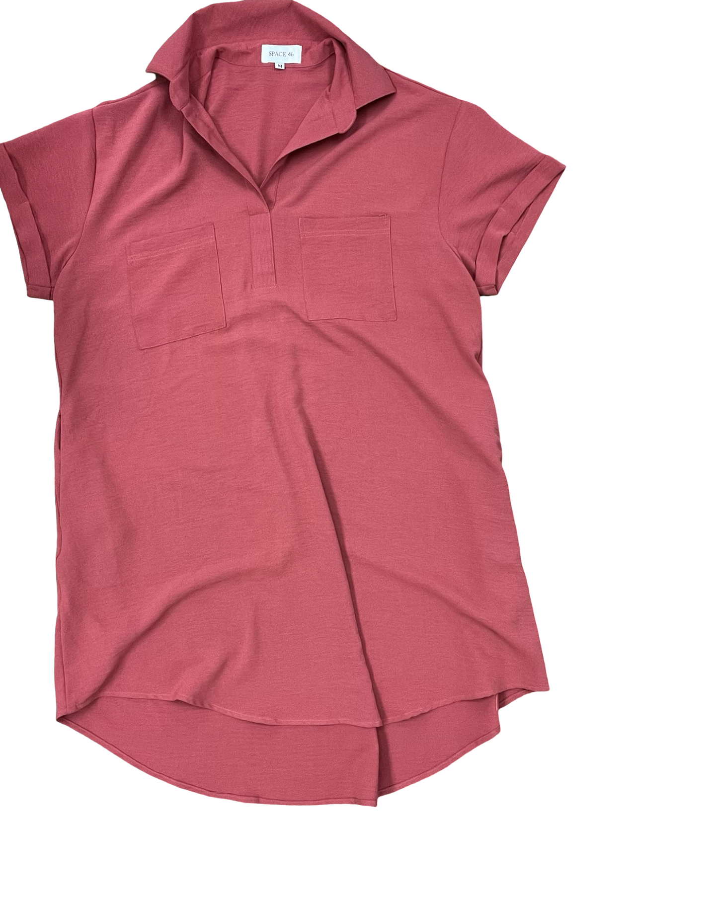 Top Ss By Clothes Mentor In Coral, Size:M