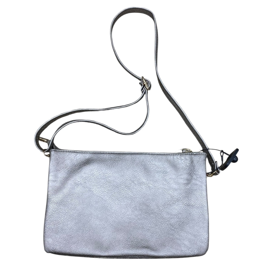 Handbag By Clothes Mentor In Silver & Yellow, Size:Medium