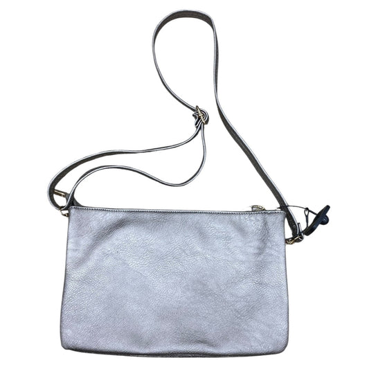 Handbag By Clothes Mentor In Silver & Yellow, Size:Medium
