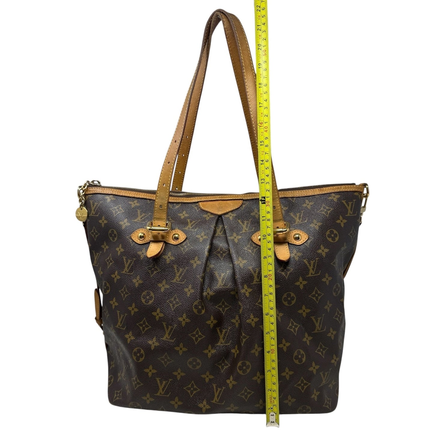 2011 Palermo GM Monogram Canvas Tote Bag Luxury Designer By Louis Vuitton, Size: Large