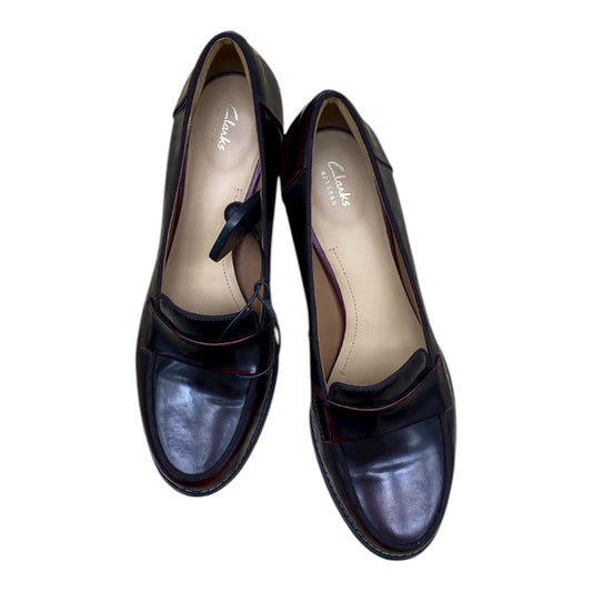 Shoes Heels Block By Clarks In Red, Size:7.5