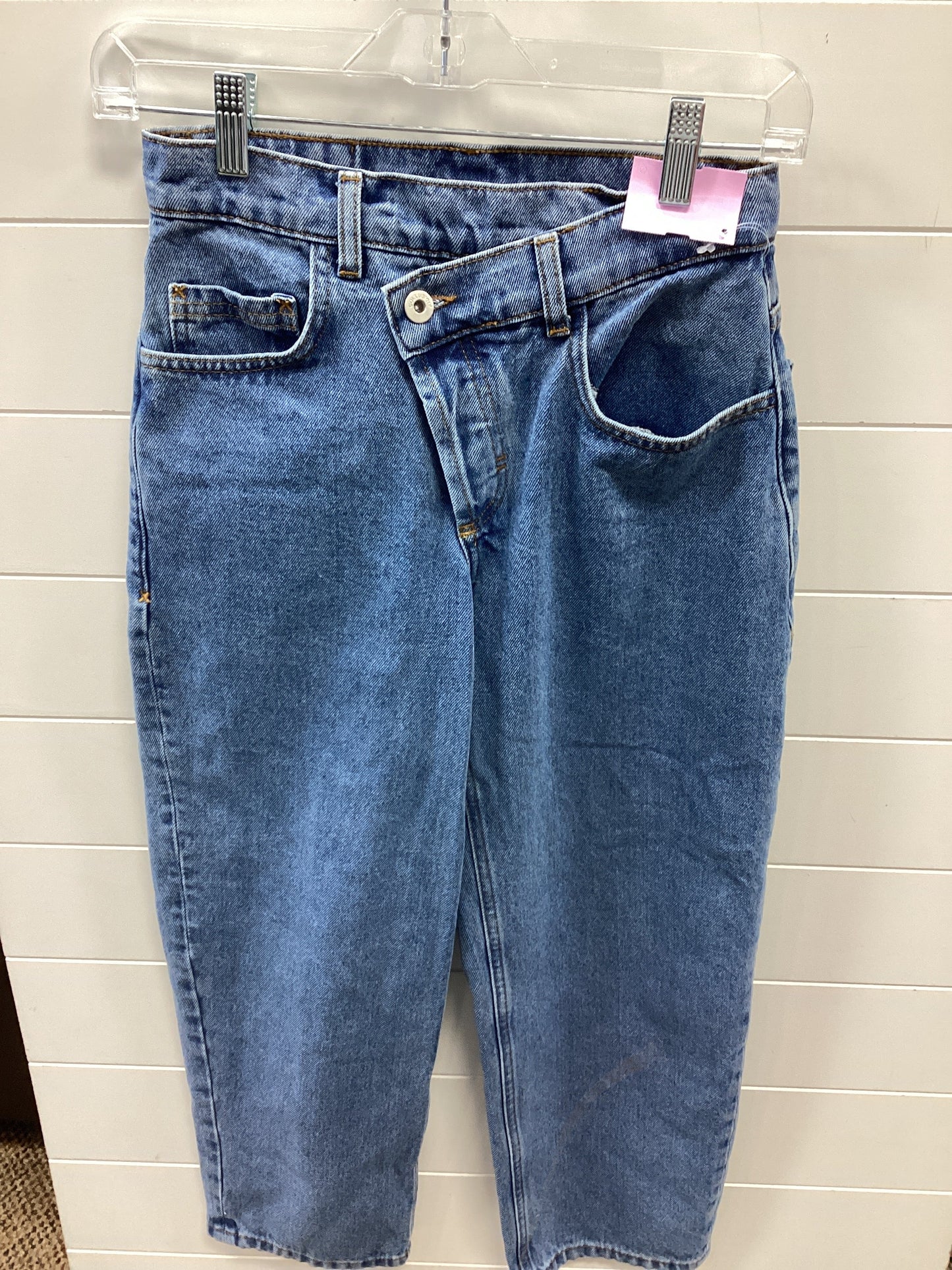 Jeans Straight By Cma In Blue Denim, Size:0