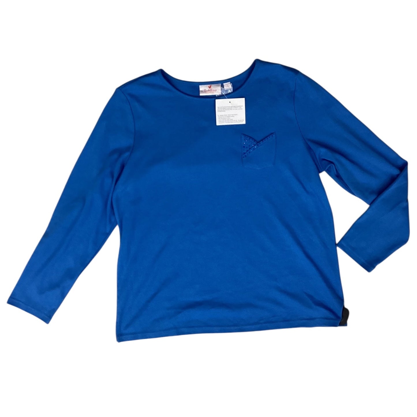 Top Ls By Quaker Factory In Blue, Size:L