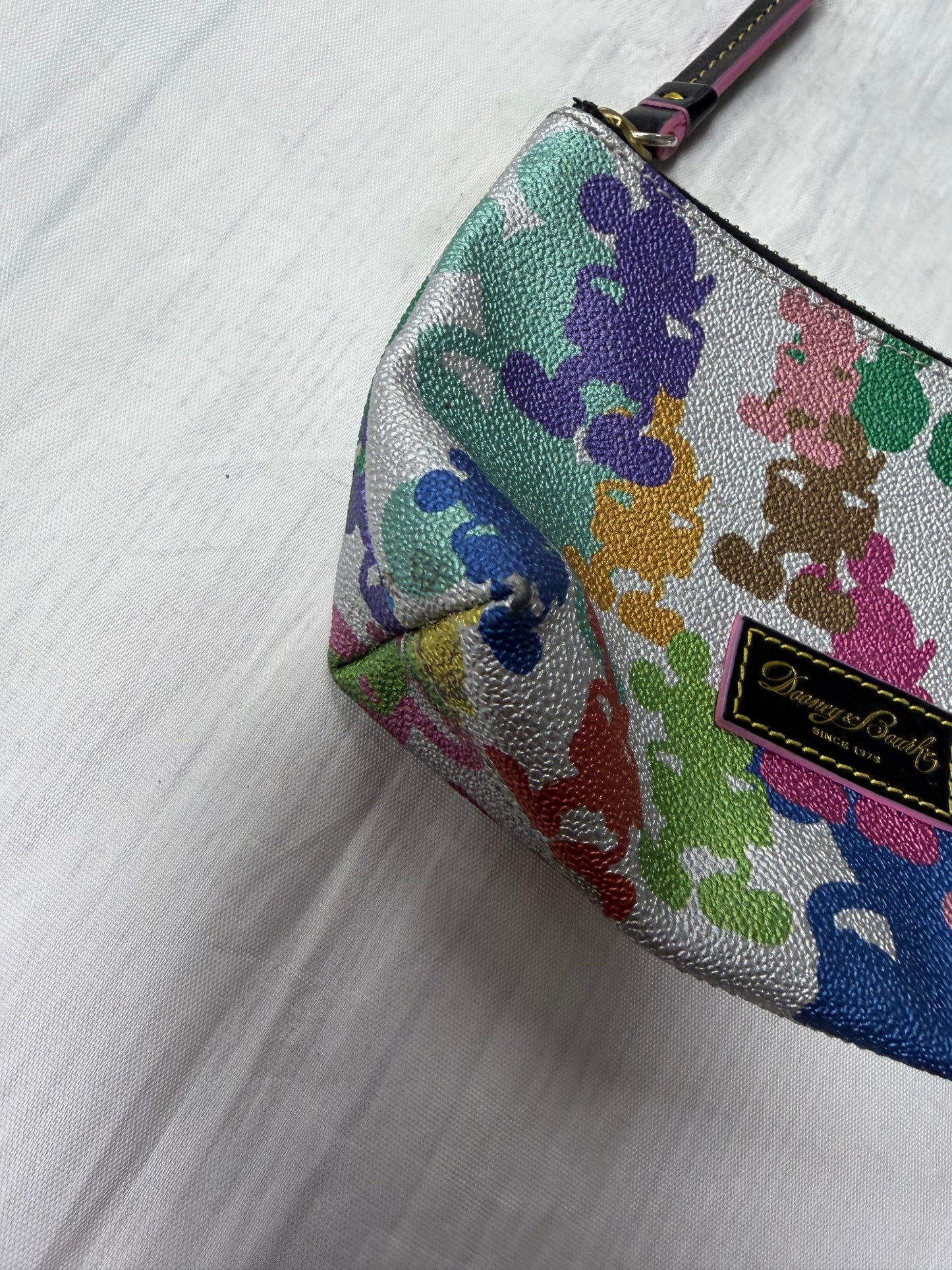 Clutch Designer By Dooney And Bourke In Grey, Size:Small