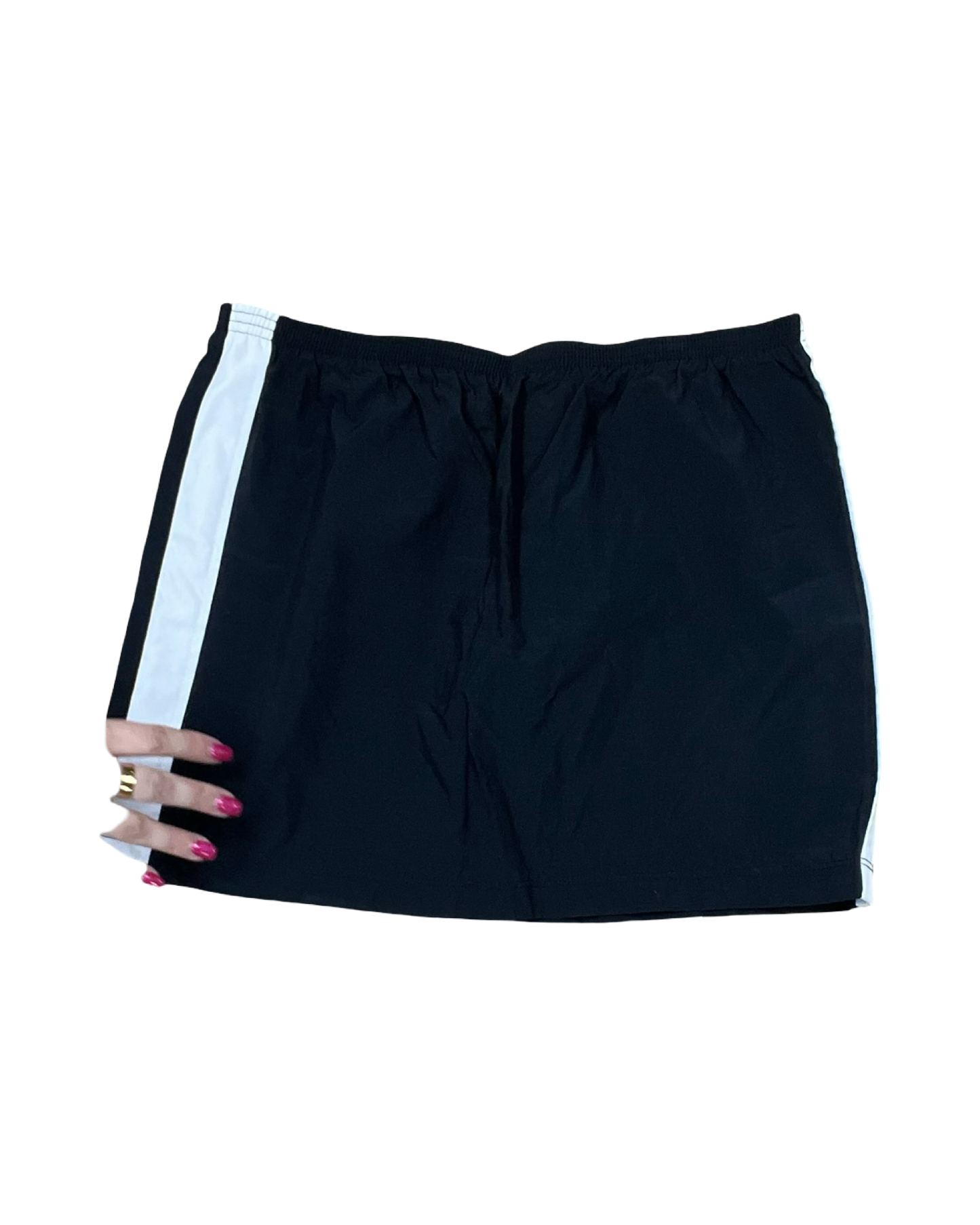 Athletic Skirt By Catalina In Black & White, Size:L