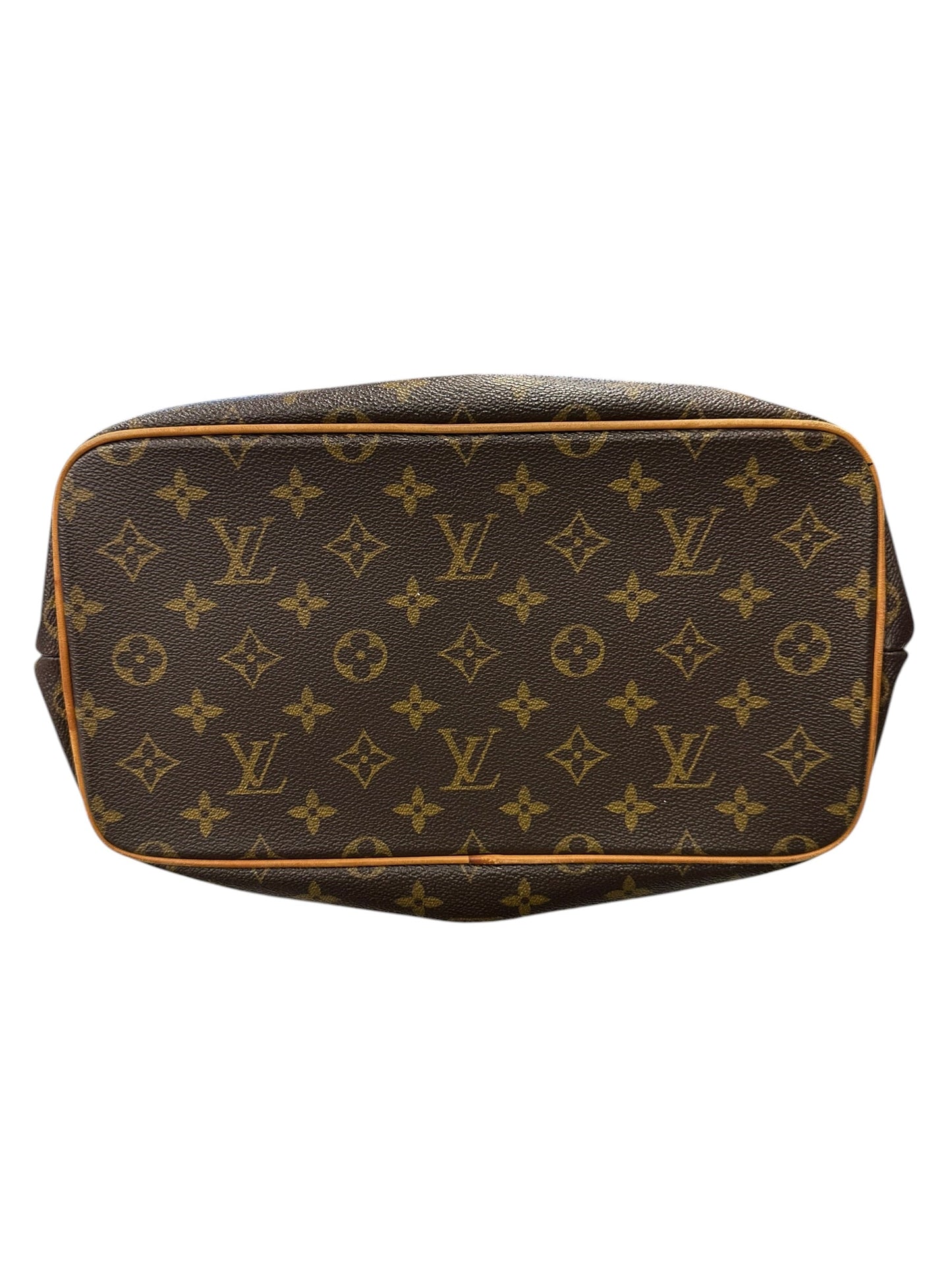 Handbag Luxury Designer By Louis Vuitton In Brown & Tan, Size:Large