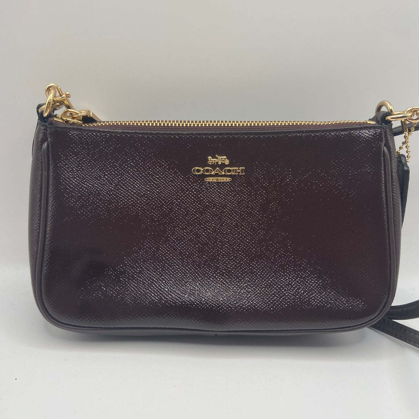 Crossbody Designer By Coach, Size: Small