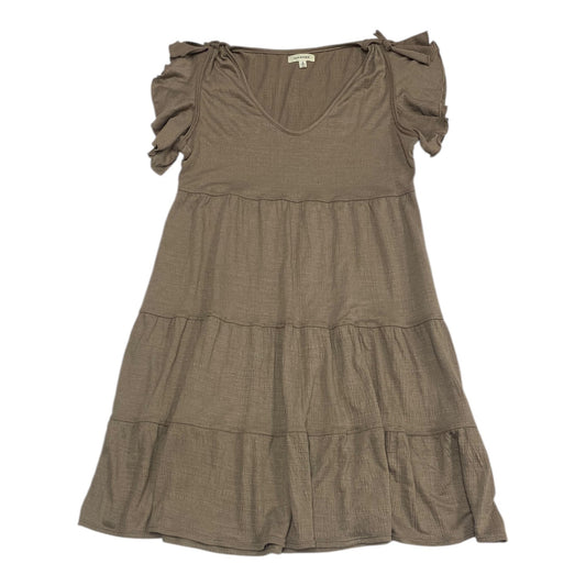 Dress Casual Midi By Max Studio In Brown, Size:S