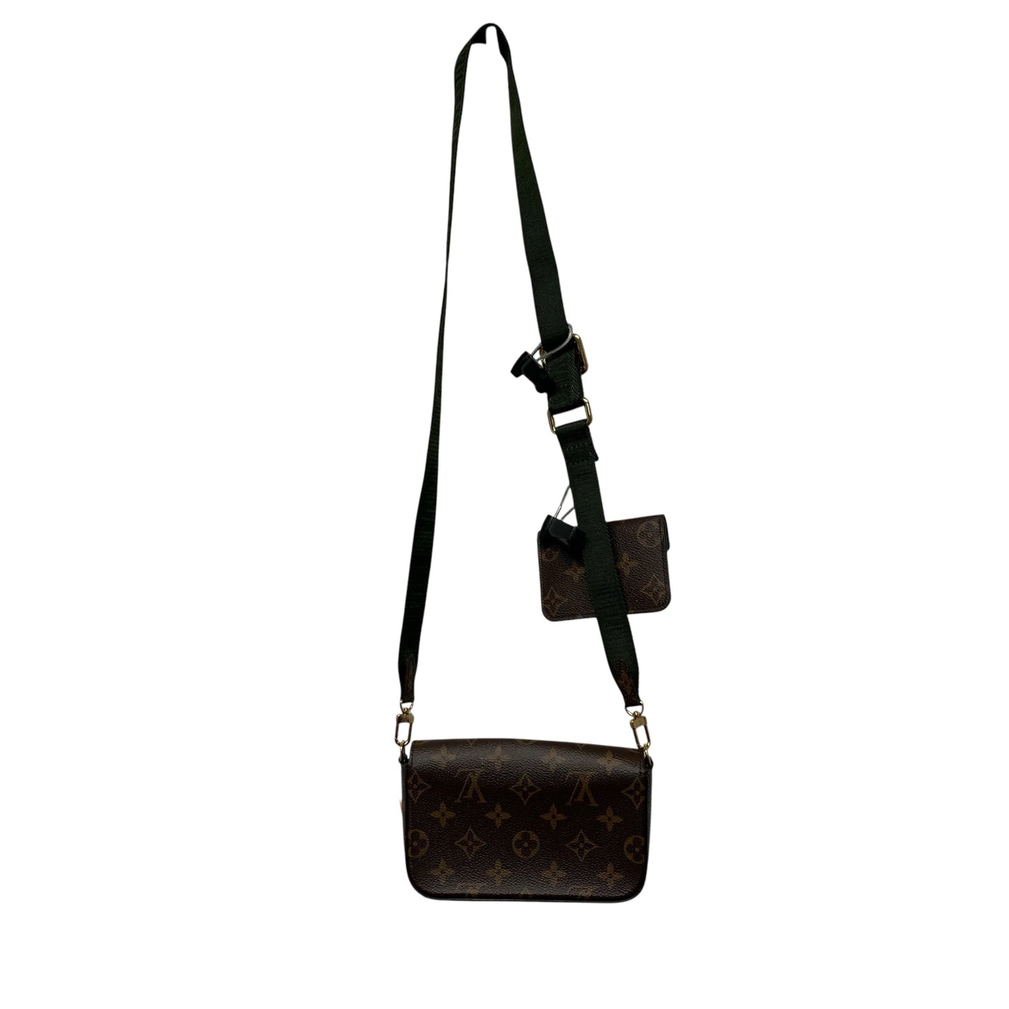 Crossbody Luxury Designer "Felicie Strap & Go" By Louis Vuitton, Size: Small