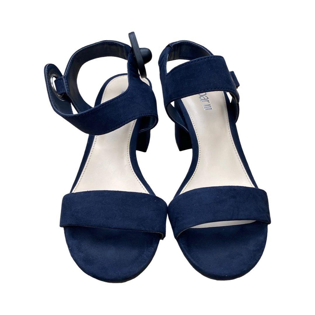 Shoes Heels Block By Bar Iii In Navy, Size:7