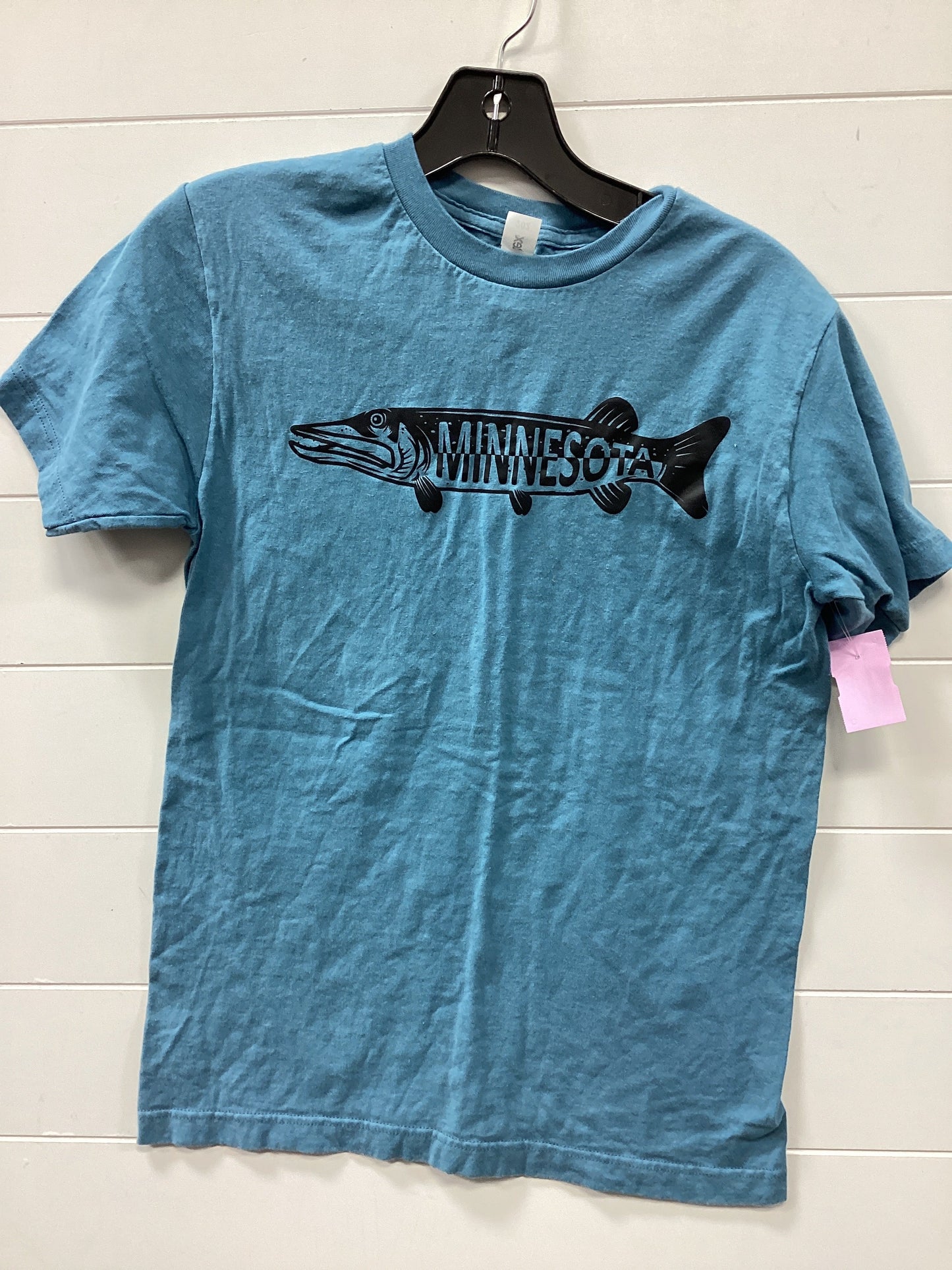 Top Ss By Tultex In Blue, Size:S