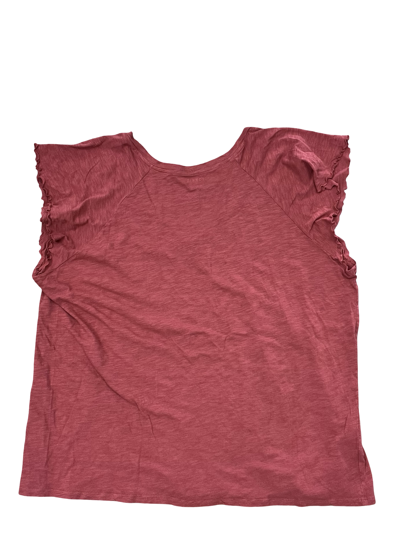 Top Ss Basic By Torrid In Orange, Size:4X