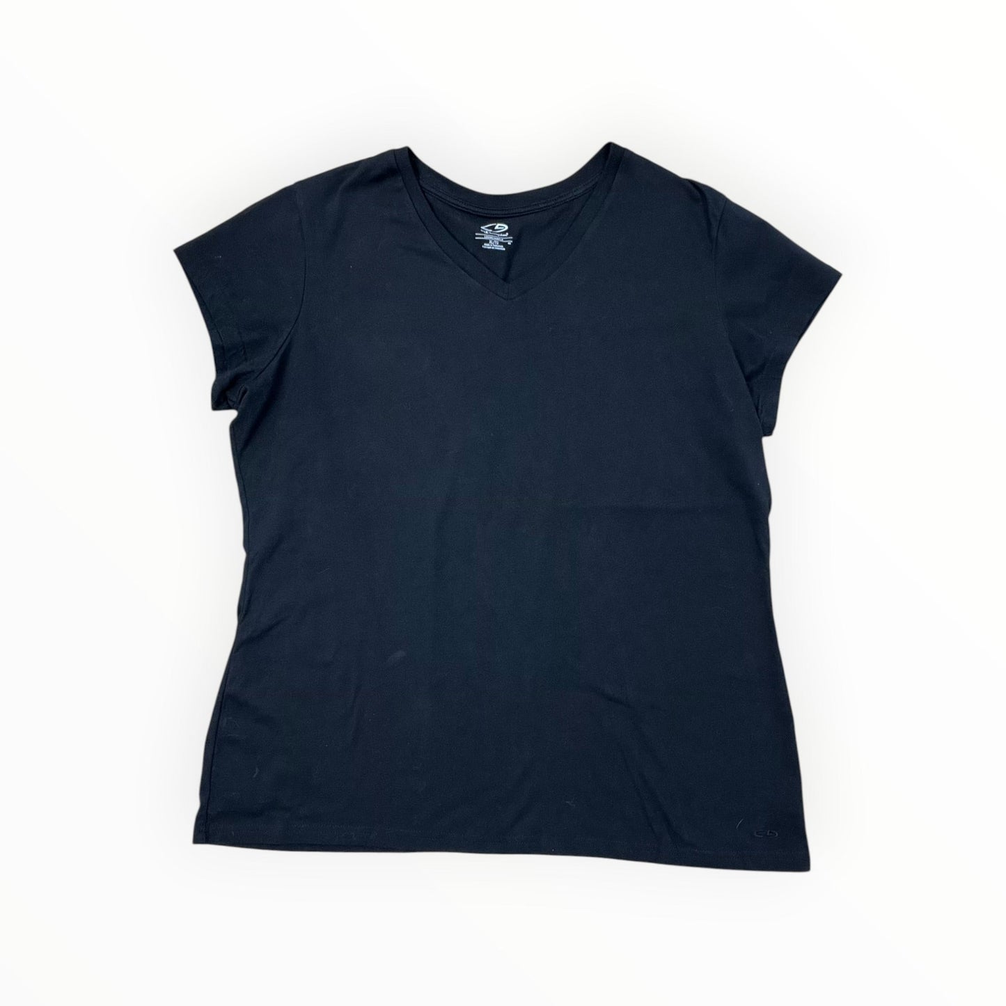 Top Ss Basic By Champion In Black, Size:Xl