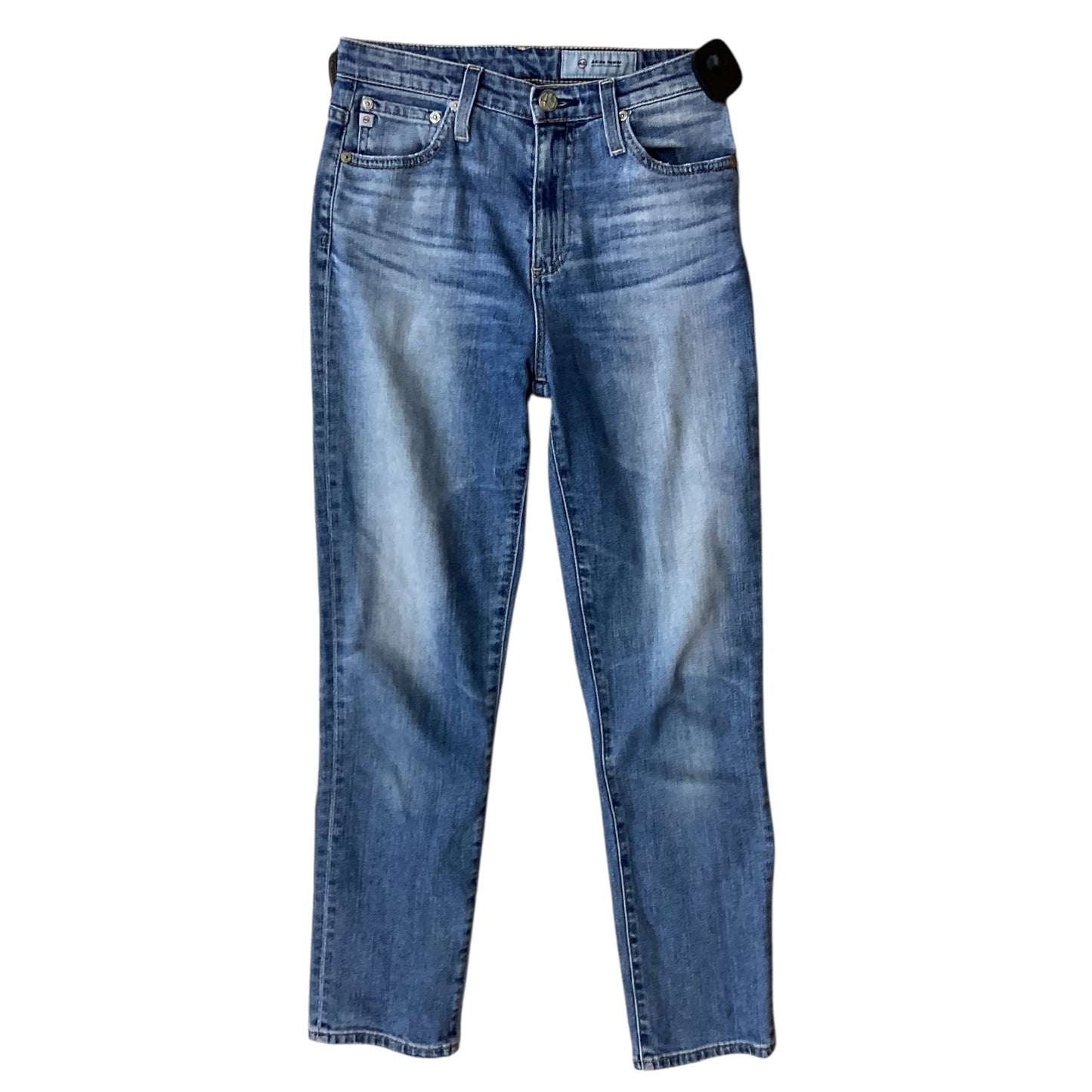 Jeans Straight By Ag Jeans In Blue, Size:4