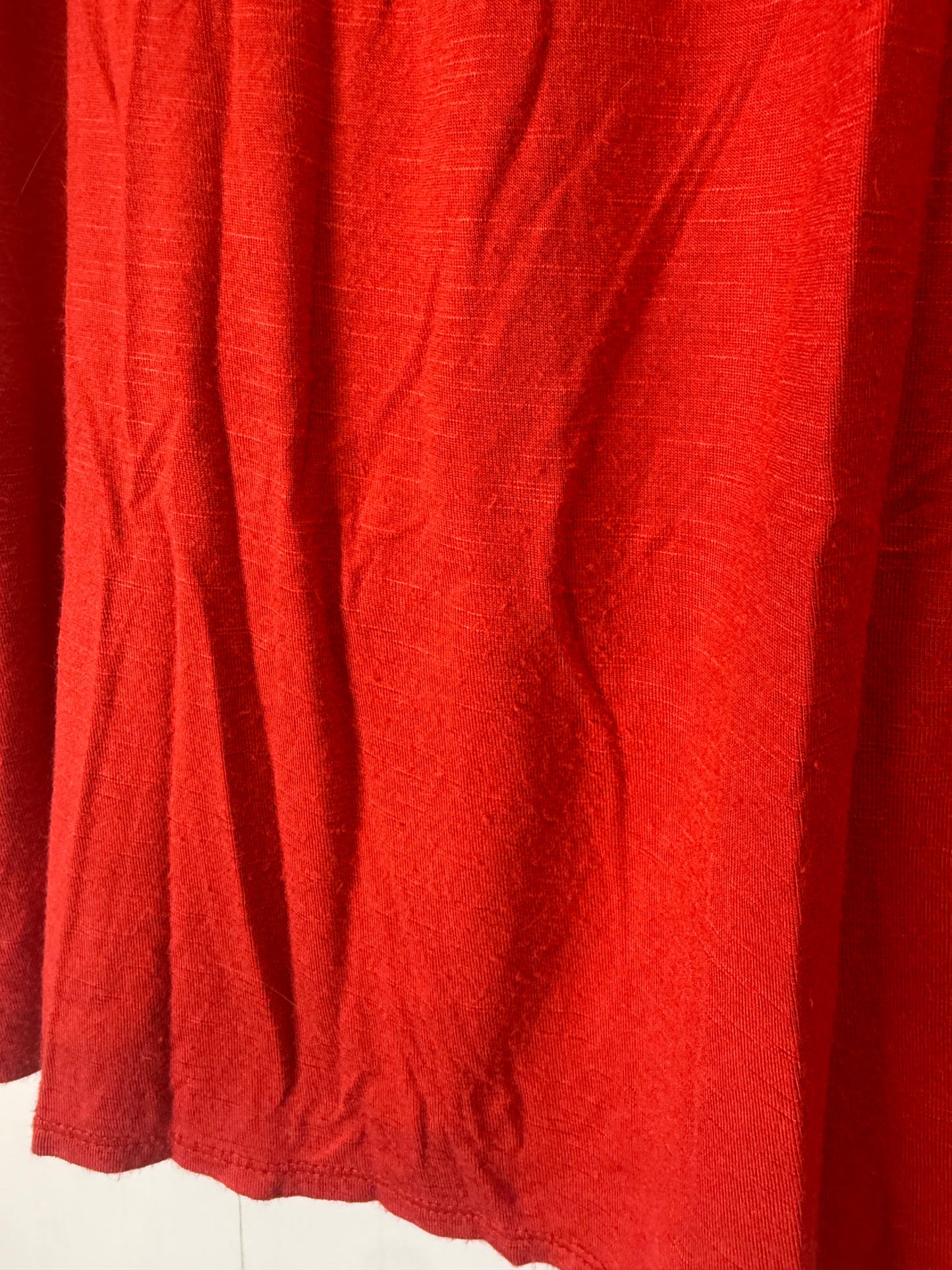 Top Short Sleeve By Knox Rose In Red, Size: Xl