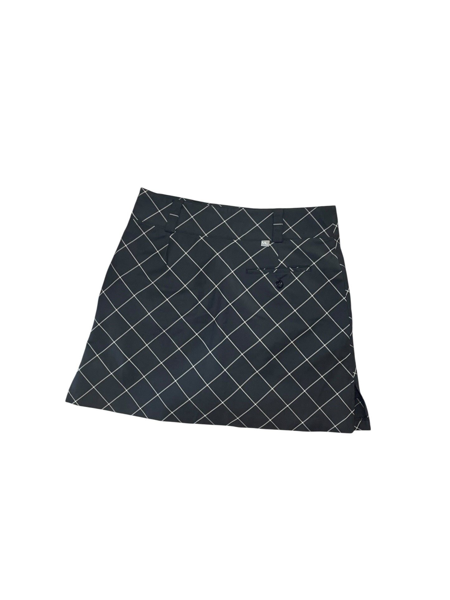 Athletic Skort By Clothes Mentor In Plaid Pattern, Size:S