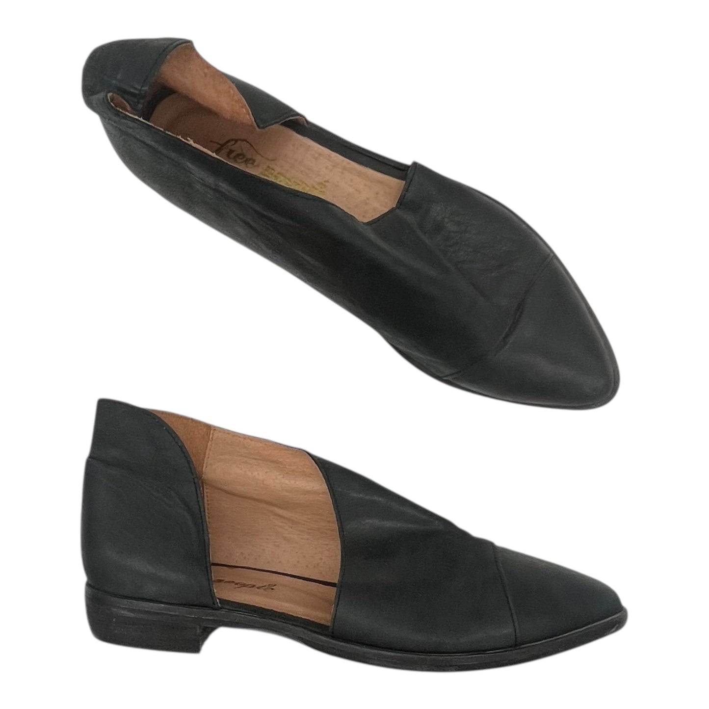 Shoes Flats By Free People In Black, Size:7.5