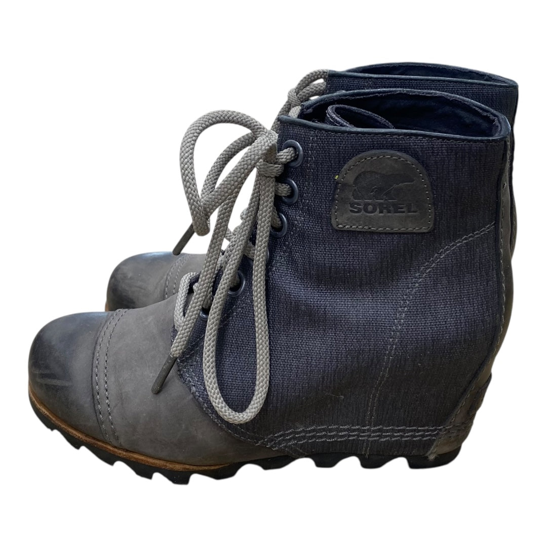 BOOTS ANKLE FLATS by SOREL In GREY, Size: 7.5