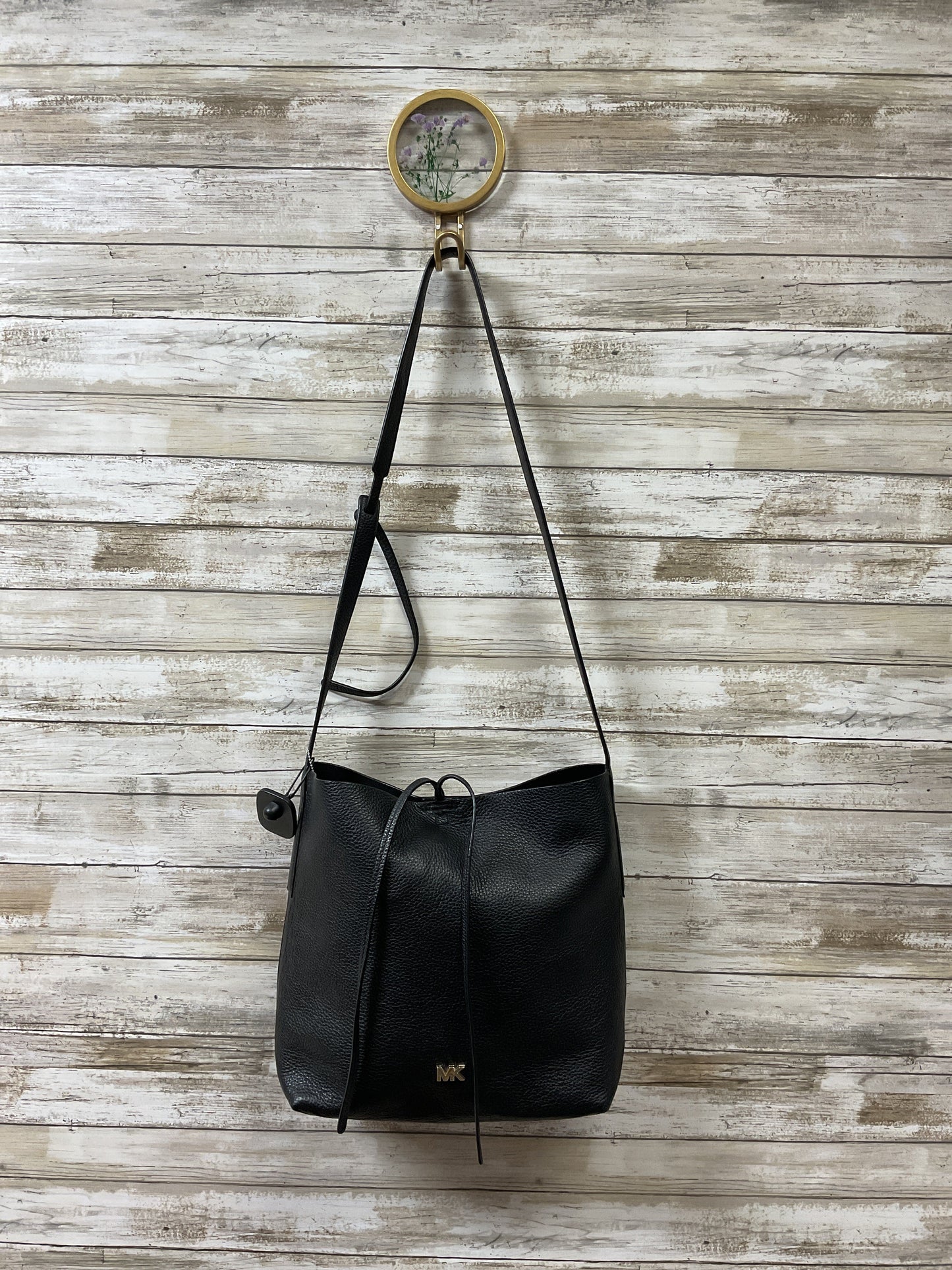 Handbag Designer By Michael Kors In Black, Size:Medium