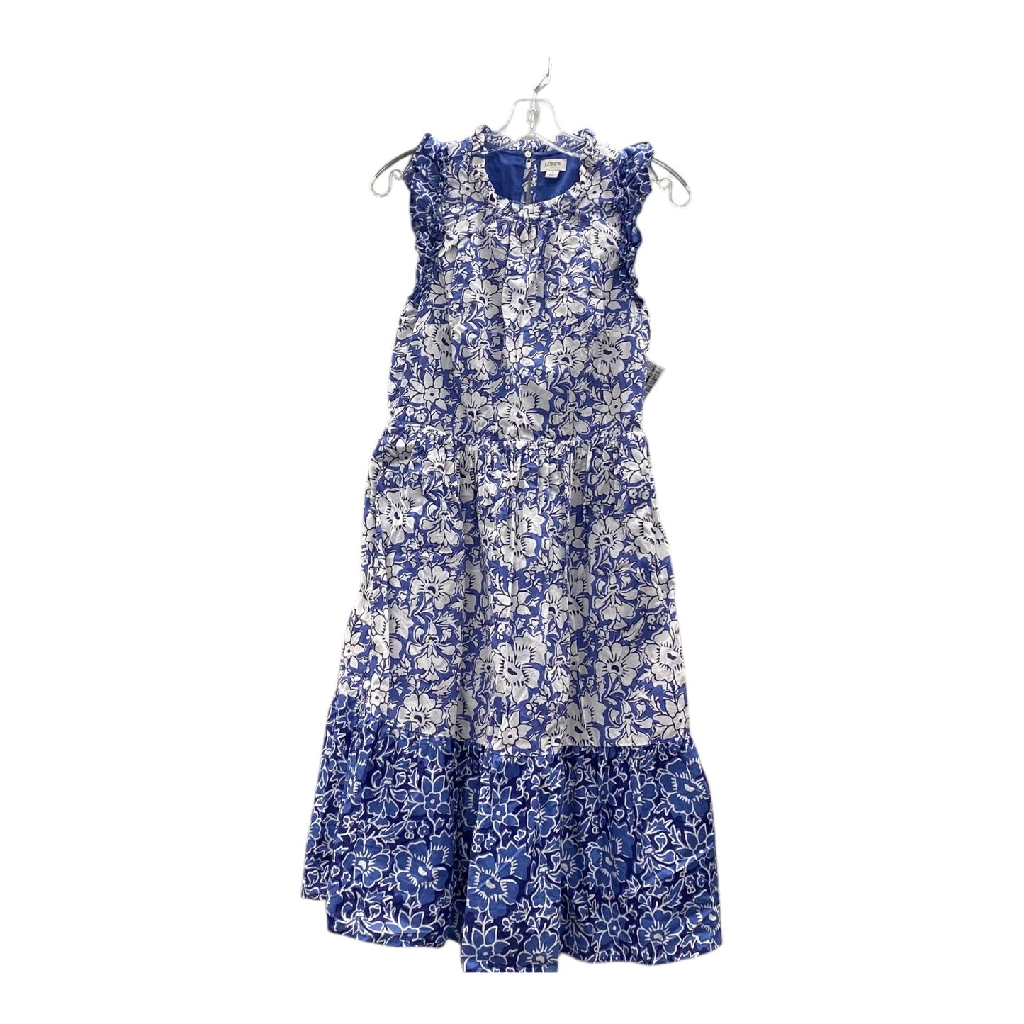 Dress Casual Short By J. Crew In Blue & White, Size:S