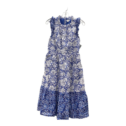 Dress Casual Short By J. Crew In Blue & White, Size:S