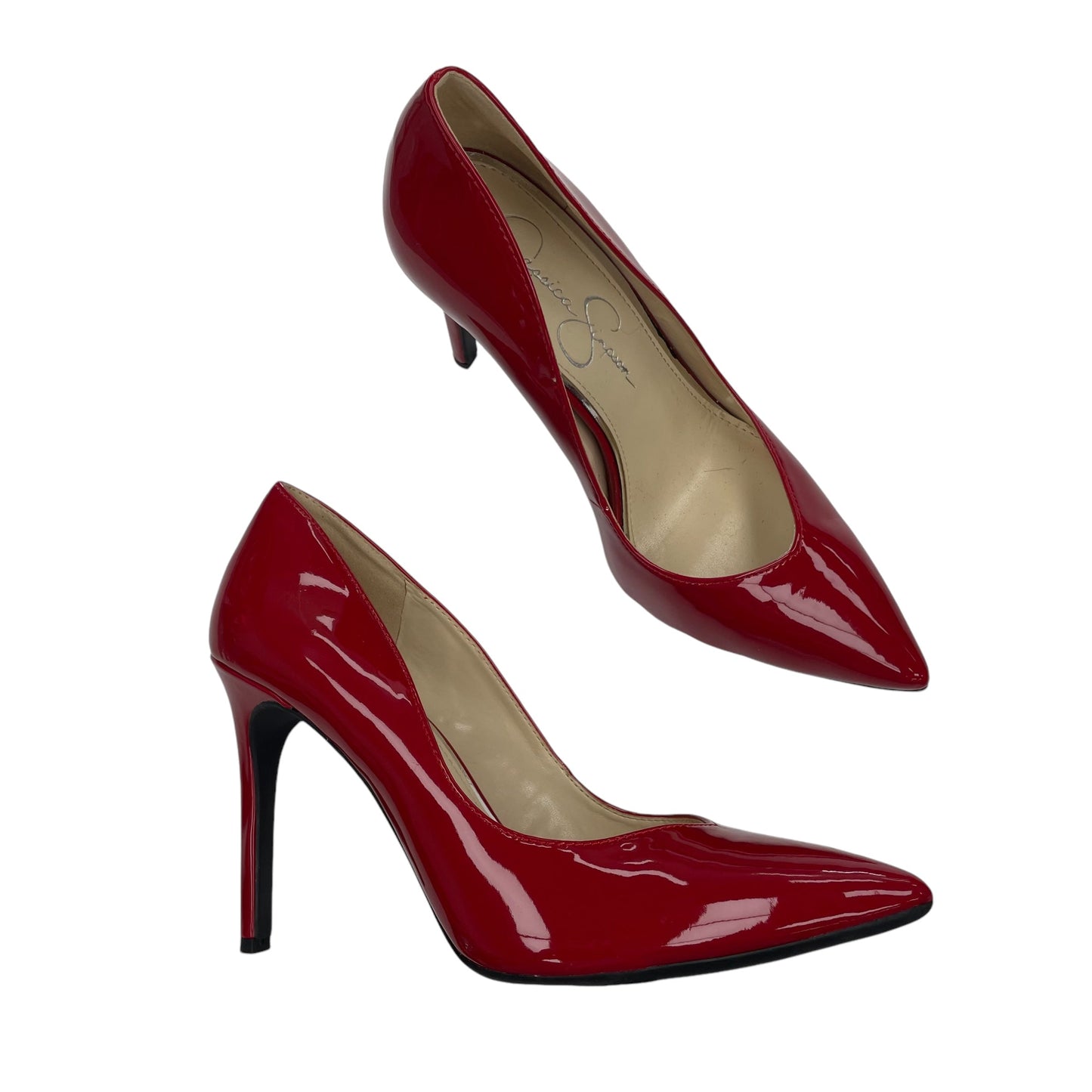 Shoes Heels Stiletto By Jessica Simpson In Red