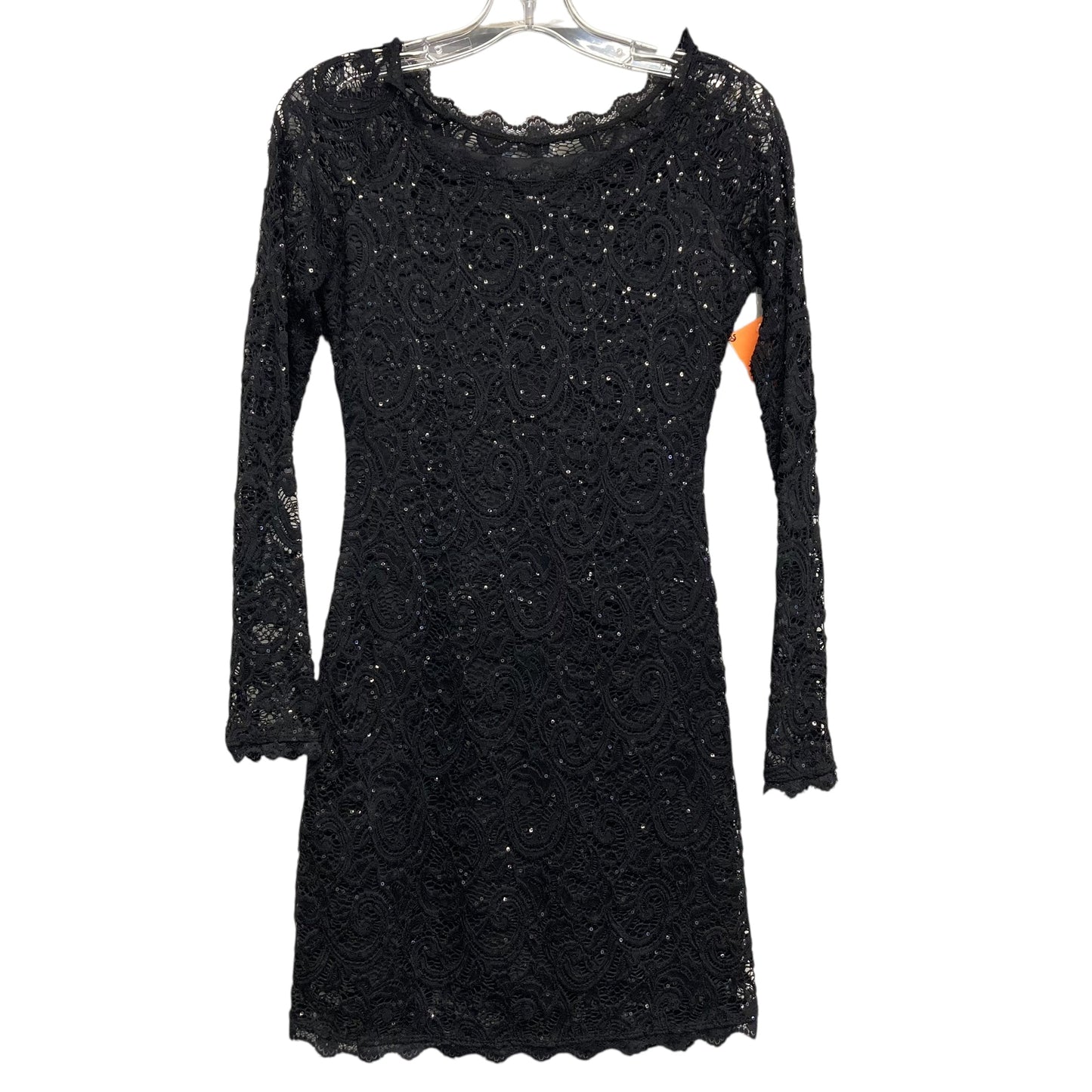 Dress Party Short By Sequin Hearts In Black, Size:S