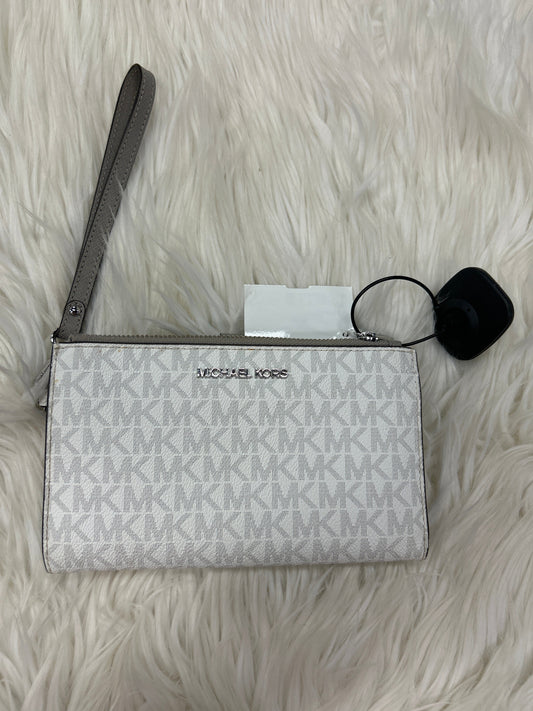Wallet Designer By Michael Kors In White, Size:Large
